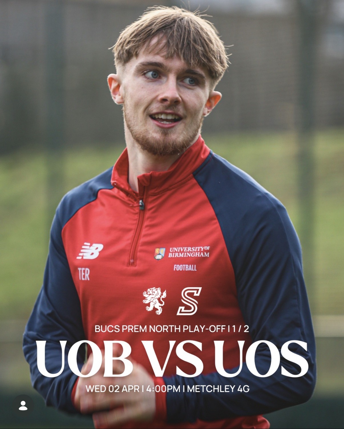 University of Birmingham FC — play-off graphic